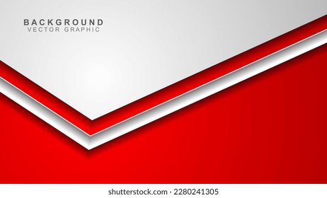 White corner layer background with space for adding text, vector