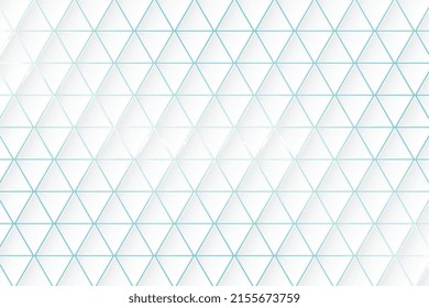 White Cover Design With The Rectangle. Minimalist Blacklight Cover Design. Elegant Triangles Mosaic Wall Background