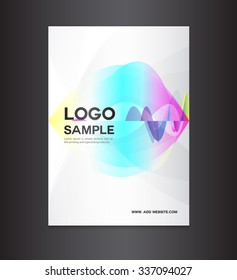 white Cover design vector illustration,Cover vector template, cover design, printing design, vector illustration, white background, report cover,report template