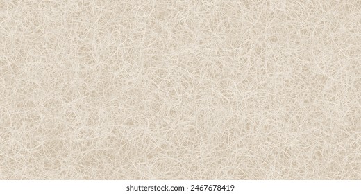 Alfombra de fieltro blanco y acogedor hecha de pelo de oveja enredado como una textura sin costuras. Alfombra de lana de fieltro. Abstractas Vector bg con patrón de bola de pelo.