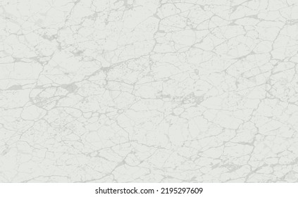 Textura de pared rota en blanco. Fondo vectorial de material de piedra. Textura de hormigón