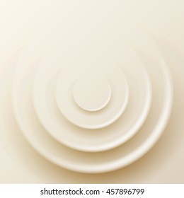 white cream vector illustration, white button, astract background,