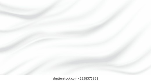 Ilustración vectorial de fondo de textura cosmética de crema blanca