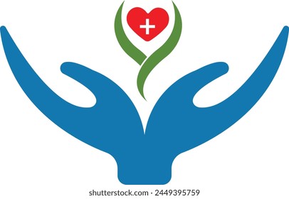 A white cross enclosed in a green circle, symbolizing healthcare and wellness, universally recognized as a sign of medical facilities and services.