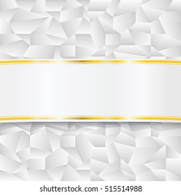 White crumpled paper with banderoleer