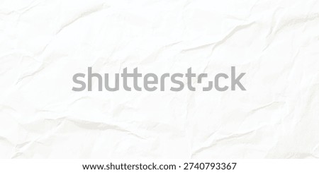White crumpled paper. White paper texture background. white crumpled sheet of paper offers a tactile and versatile texture for any design.	