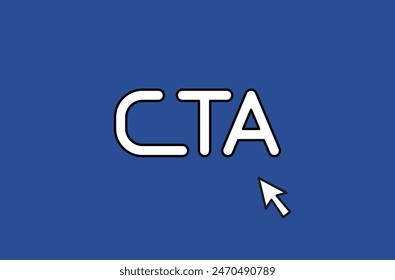 White CTA text, blue background.