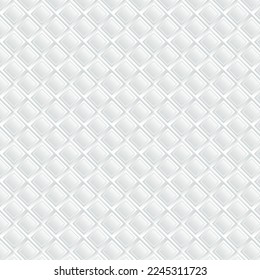 Weißer Würfel, geometrischer Hintergrund, Muster der Papierkunst