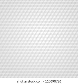 White cube retro background