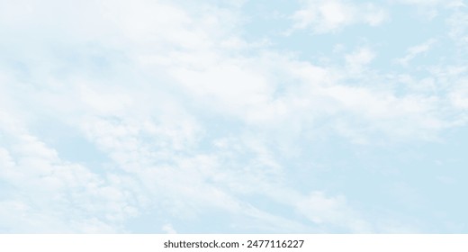 Weiße Cumulus-Wolken bilden sich am blauen Himmel. Blauer Himmel Hintergrund mit Wolken, Naturhimmel schöner blau-weißer Textur Hintergrund. blauer Himmel mit Wolke.	