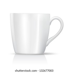 white cup