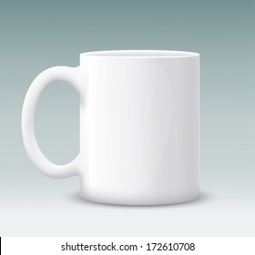 white cup