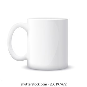 white cup