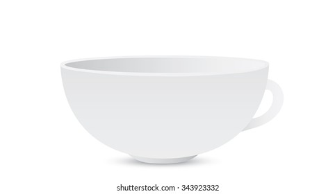 white cup