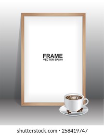 White cup and White board 