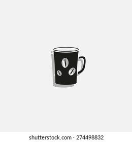 white cup icon