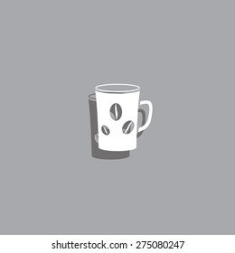 white cup icon