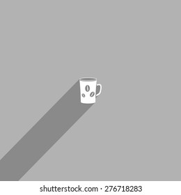 white cup icon