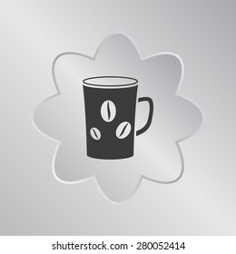 white cup icon