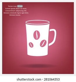 white cup icon