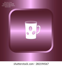 white cup icon