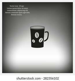 white cup icon