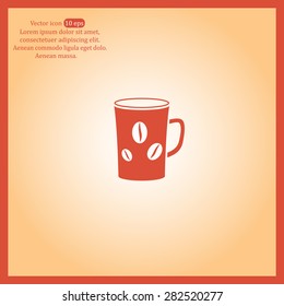 white cup icon