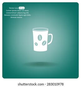 white cup icon