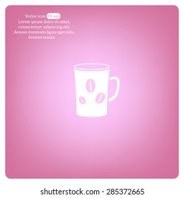 white cup icon