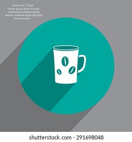 white cup icon