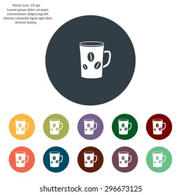 white cup icon