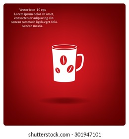 white cup icon