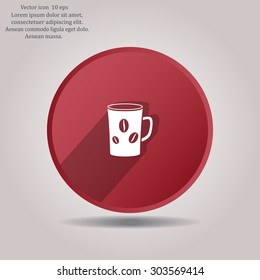 white cup icon