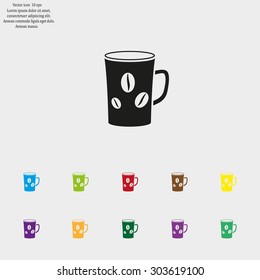 white cup icon