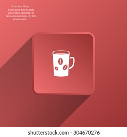 white cup icon