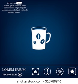 white cup icon