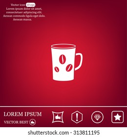 white cup icon
