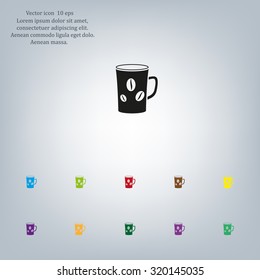 white cup icon