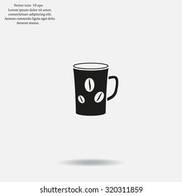 white cup icon