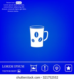 white cup icon