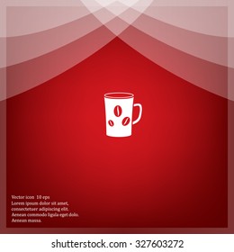 white cup icon