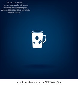 white cup icon
