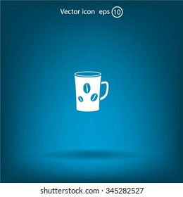 white cup icon