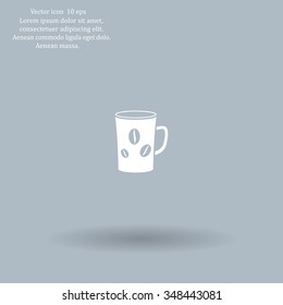 white cup icon