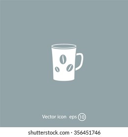 white cup icon