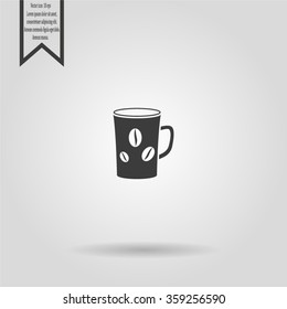 white cup icon