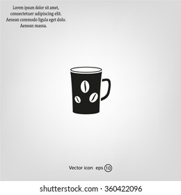 white cup icon