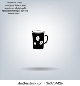 white cup icon