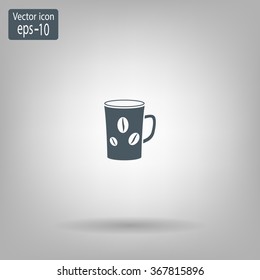 white cup icon