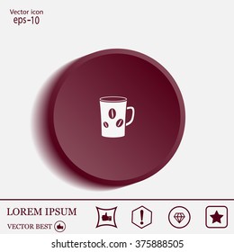 white cup icon